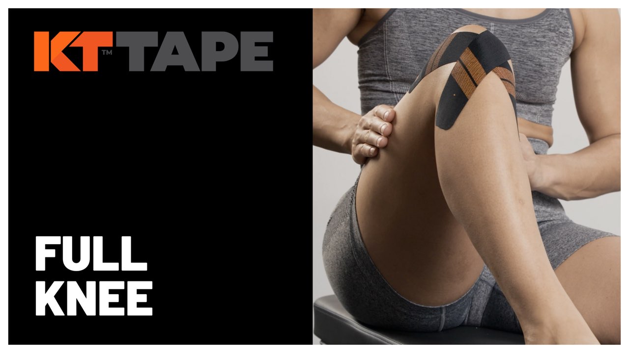 How to Tape the Knee with Kinesiology Tape for Pain