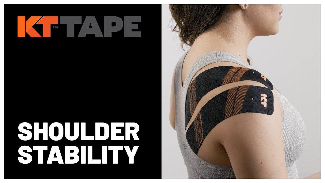 KT Tape Full Shoulder  Taping Guide for Shoulder Stability