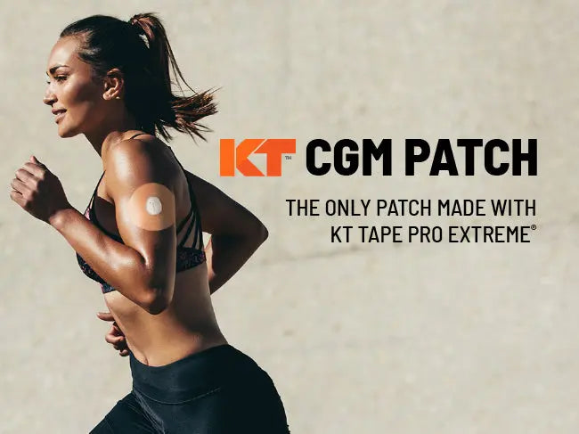 KT Tape CGM Overpatch is Now Compatible with Dexcom G7 and NEW Stelo Devices