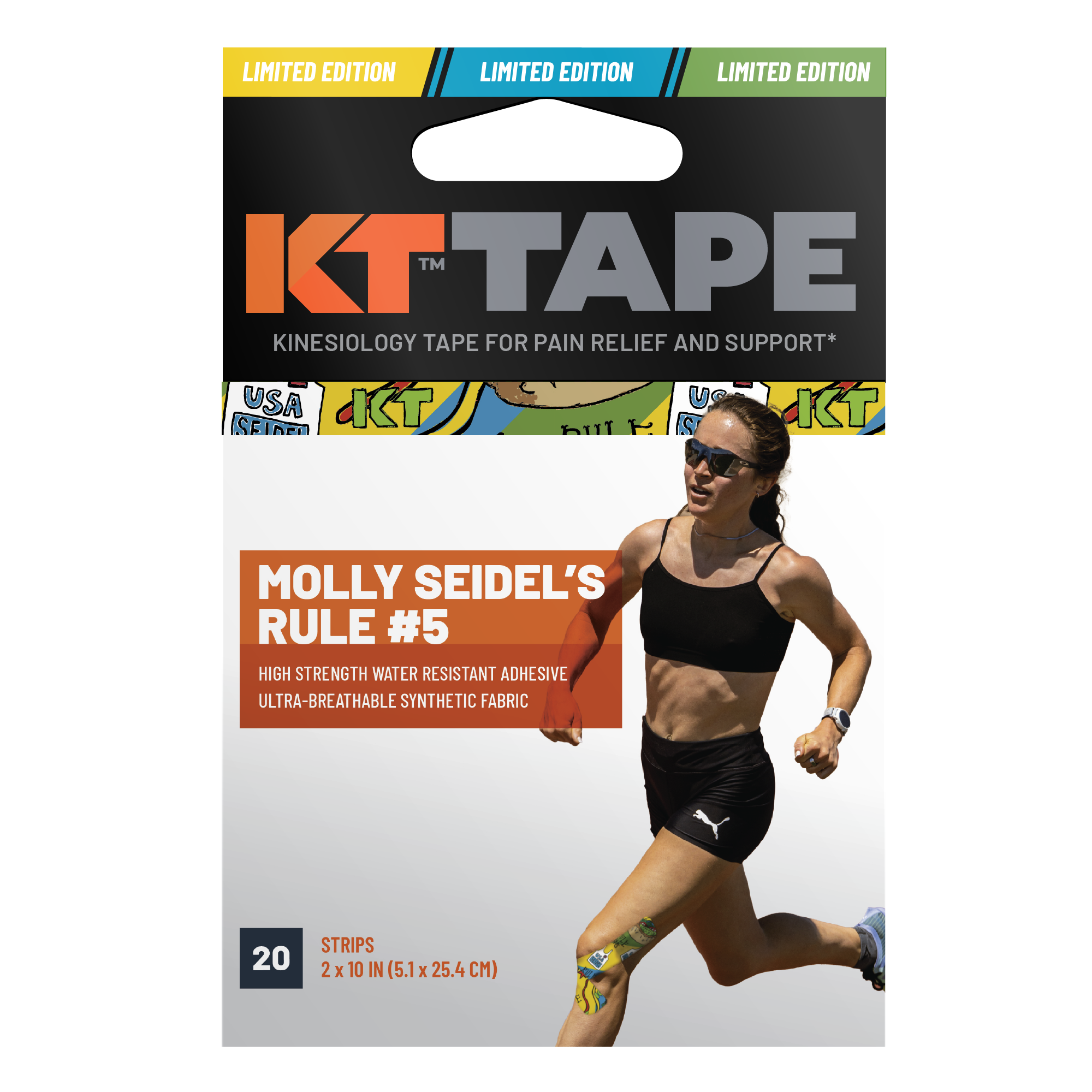 KT Tape Pro Extreme - Molly's Rule #5 Limited Edition Tape