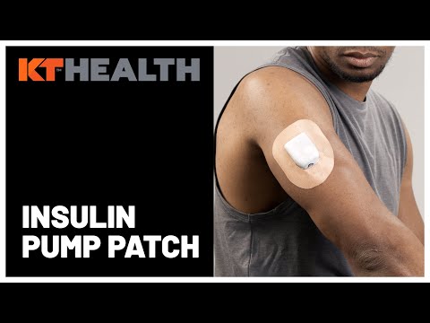 KT Tape Insulin Pump Patch