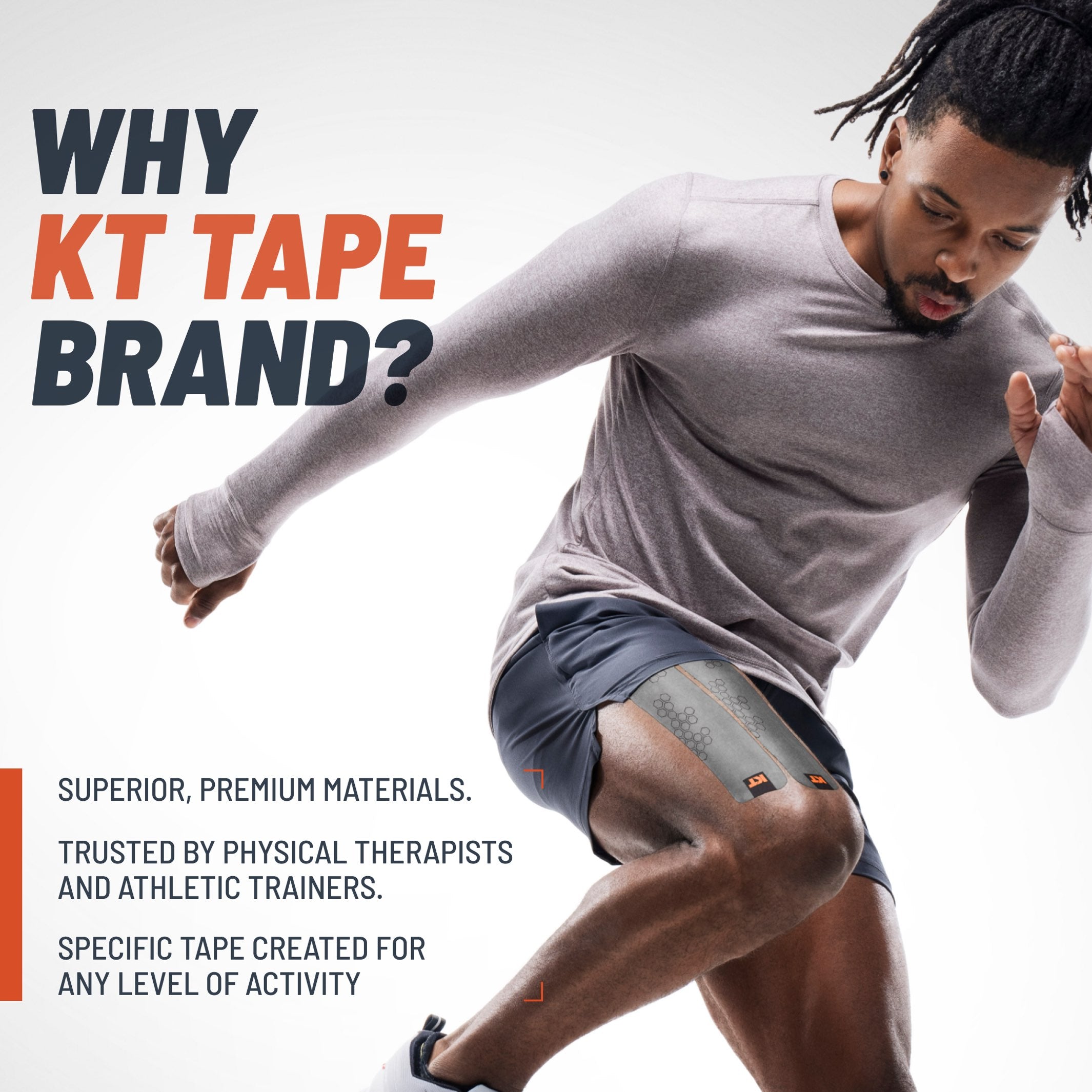 KT Tape Pro Oxygen™ - Kinesiology Tape with Celliant for Muscles